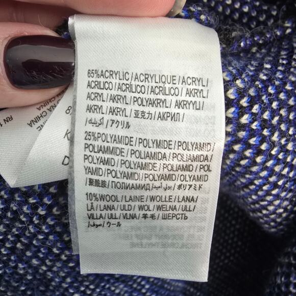 FARM Rio Macaw Forest Beaded Fringe Tie-Belt Cardigan Sweater M - Picture 6 of 10